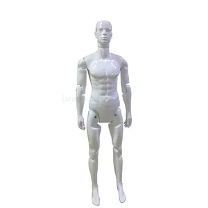 Witte Kleur Levensechte Vrouwelijke/Mannelijke Beweegbare En Flexibele Robot Mannequin