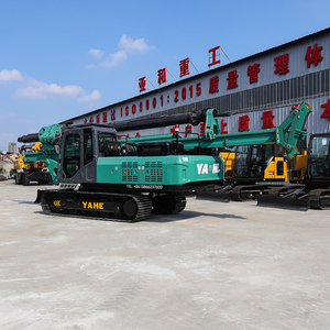 เครื่องเจาะไฮดรอลิกแบบพกพาขนาดเล็ก YAHE Heavy Industry ความลึก 20 เมตร พร้อมอุปกรณ์ตอกเสาเข็มแบบหมุน ใช้เกียร์และเครื่องยนต์คัมมินส์ - Product Image 3