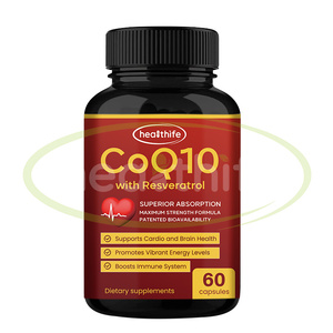 Tiêu đen Resveratrol <span class=keywords><strong>co</strong></span> <span class=keywords><strong>Q10</strong></span> CoQ10 phức tạp viên nang OEM chăm sóc sức khỏe bổ sung ubiquinone Coenzyme <span class=keywords><strong>Q10</strong></span> viên nang - Product Image 6