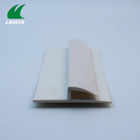 Bande de transition flexible Leguwe en PVC co-extrudé, durable et écologique, pour la finition des bords de tapis