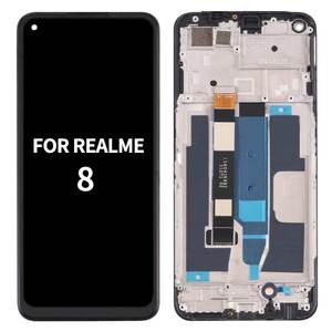 <span class=keywords><strong>โทรศัพท์</strong></span>มือถือ LCD ทัชสกรีนดิจิไทเซอร์สำหรับ OPPO <span class=keywords><strong>realme</strong></span> 8 5G RMX3241ส่วนจอแสดงผล FHD มีความแข็งแซฟไฟร์ - Product Image 3