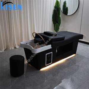 Kisen Hair Wash Machine Head Spa <b>Bed</b> Shampoo Furniture Fumigated Water Circulation Table Thai Massage <b>Bed</b> on Sale - Product Image 3