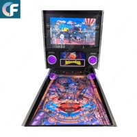 Machine de jeu de flipper virtuel numérique professionnelle à monnayeur, en métal, avec retour de force complet, 42 pouces, 60 Hz