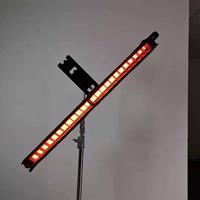 Studio photo RGBWW led rechargeable, lampe de cm, 2 pieds, Portable, rechargeable, pour film, studio photo, tournage, diffusion vidéo