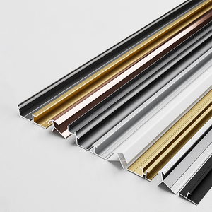 Thiết kế hiện đại tòa nhà văn phòng hợp kim nhôm đùn sàn chuyển tiếp Dải ngưỡng ván chân tường thân thiện với môi trường - Product Image 1