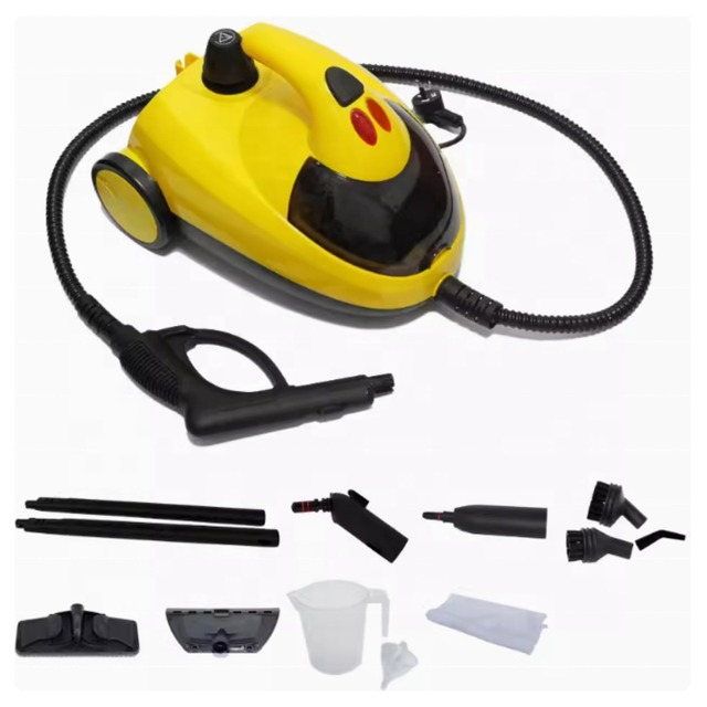 Electric Household Hotel Mini Steam Cleaner Portable Vacuum Carpet Upholstery Sofa High Pressure 2000W 4.5Bar 2L Water Tank