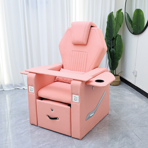 Nouveau modèle de fauteuil de massage pour salon de beauté, salon de manucure, salon d'extensions de cils, avec fonction électrique et bain de pieds pour spa. - Product Image 6