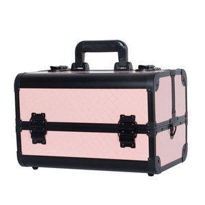 Estuche <span class=keywords><strong>de</strong></span> <span class=keywords><strong>Maquillaje</strong></span> <span class=keywords><strong>de</strong></span> Aluminio Resistente y Compacto para Cosméticos, Marca FAMA Fashion Open - Product Image 6