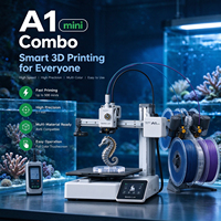 Imprimante 3D A1 Mini, vitesse d'impression rapide, haute précision, idéale pour le prototypage de bijoux en or et en argent