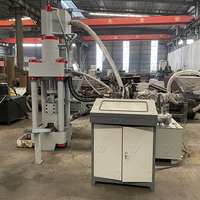 Compacteur vertical de copeaux d'alliage de cuivre de 500 tonnes, presse à balles hydraulique pour métaux de rebut