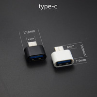 Nouvel adaptateur universel Type-C vers USB 2.0 OTG pour téléphone portable, câble adaptateur USB2.0 Type C OTG