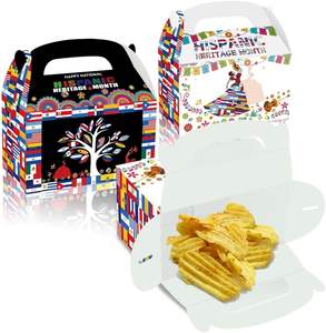 12 pièces boîte-cadeau du mois du patrimoine hispanique pays hispanophones <span class=keywords><strong>Latino</strong></span> mois traiter boîte de bonbons pour la fête du mois du patrimoine hispanique - Product Image 4