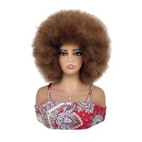 Perruques courtes best-seller en gros, perruque bouclée en dentelle complète, perruque bouclée en soie haute température, perruque afro bouclée crépue, usage quotidien