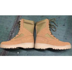 Botas de Combate HPB0302 Coyote Marrón Oscuro Personalizadas de Verano Ligeras de Gamuza para Desierto con Mangas Oxford - Product Image 4