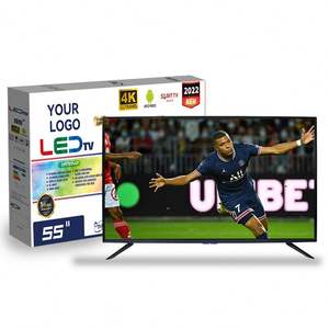 OEM HD 4K Smart Rotating Touch Screen <b>TVs</b> Android System LED Backlit <b>70</b> 75 85 100 <b>Inch</b> Black - Product Image 3