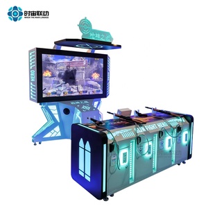 Game <span class=keywords><strong>City</strong></span> consola de juegos interactiva 65 pulgadas <span class=keywords><strong>super</strong></span> display Gun shooting real Touch VR experience Hall Planning fabricantes - Product Image 3