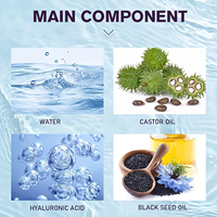Minyak Rambut Organik Nigella Sativa Bebas Silikon dengan Logo Kustom Label Pribadi 100% Alami Murni untuk Perawatan Kulit Kepala yang Menutrisi dan Merevitalisasi Rambut