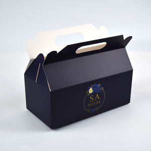 Cajas de Embalaje de Papel Reciclable con Logotipo Personalizado, para Panadería, Donas, Pasteles, Postres, Portátiles - Product Image 5