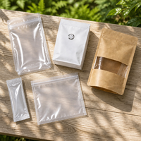 Sachet transparent personnalisé à fermeture éclair, haute clarté, pour présenter l'apparence réelle des produits à l'intérieur