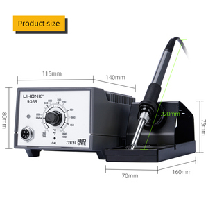 LK936S-2 Station de soudage à chauffage rapide 75W <span class=keywords><strong>Fer</strong></span> à température ajustée précis pour le soudage et la reprise - Product Image 2