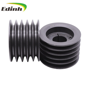 Tùy Chỉnh Kích Thước Lớn Đúc Sắt V-Vành Đai Ròng Rọc Hình Nón Khóa Spb Spz Spa Spc Cho Máy Móc Khai Thác Mỏ OEM Vật Liệu Thép - Product Image 5