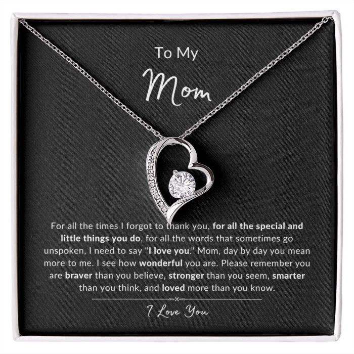 Card + Necklace Black box