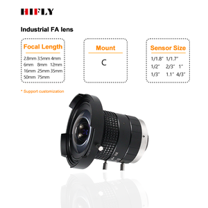 Objectif grand angle HIFLY industriel à <span class=keywords><strong>focale</strong></span> <span class=keywords><strong>ultra</strong></span> <span class=keywords><strong>courte</strong></span> 3,5 mm 2/3'' 3MP pour caméra de vision industrielle - Product Image 6
