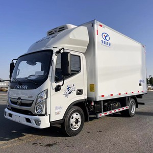 Camion frigorifique à faible coût Foton 4.2m 4x2 <span class=keywords><strong>livraison</strong></span> efficace pour la <span class=keywords><strong>viande</strong></span>, les produits laitiers, les produits - Product Image 4