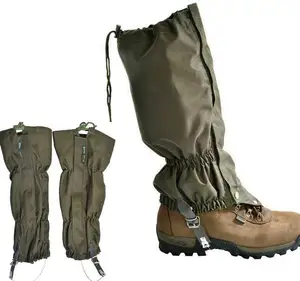 WOQI Lined Leg Gaiters Waterproof Snow Boot Hiking Gaiters for Kids Lightweight Outdoor Walking