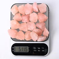 Vente en gros de blocs de quartz rose bruts, écologiques, de 2-3 cm, pour mosaïque et sculpture d'ombres, spécimens minéraux en cristal