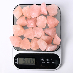 Venta al por Mayor de Piedras de Cristal en Bruto de 2-3 cm, Especímenes Minerales, Cuarzo Rosa, Piedra Cruda para Difusor - Product Image 3