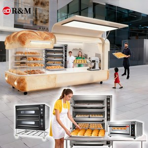 Four à pain Micro Brad Baker Best pour boulangerie, camion de nourriture, machine à cuire le poisson, remorque électrique et à gaz personnalisée avec fours à sole et <span class=keywords><strong>vapeur</strong></span> - Product Image 1