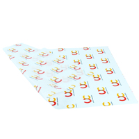 Fourniture d'usine papier d'emballage pour entreprises papiers d'emballage en tissu blanc personnalisés bon marché avec logo