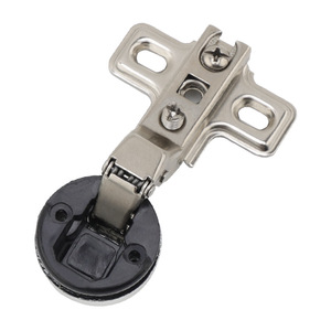 Bisagra para Muebles Ming Xin, Niquelada de Superficie Completa, Cierre Suave y Silencioso para Vitrinas y Puertas de Vidrio - Product Image 2