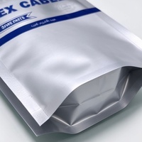 Sachet d'emballage à faible MOQ, pochette verticale avec trou de suspension