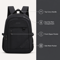 Sac à dos HAIBOWY personnalisé grande capacité pour femme, idéal pour les voyages, le bureau, l'école, résistant à l'eau, sac à dos pour ordinateur portable homme, imperméable
