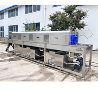 Machine de nettoyage automatique à vapeur haute pression en acier inoxydable pour paniers à œufs et poulaillers pour cuisine centrale