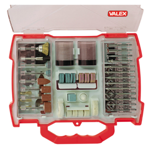 Valex ชุดดอกสว่านขนาดเล็ก1461687 (145ชิ้น) ชุดเหล็กและเพชรความเร็วสูง10มม. 8มม. 6มม. 5มม. 3มม. - Product Image 1