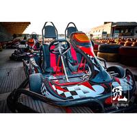 Go Kart de Gasolina Económico con Sistema de Arranque Eléctrico/Manual 2020, 4 Tiempos, 60 km/h, 270 CC, Go Kart de Carreras para Adultos