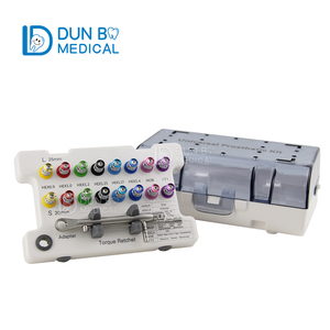 Bộ dụng cụ cấy ghép nha khoa đa năng, bộ dụng cụ phẫu thuật, cờ lê lực và 16 ốc vít, dụng cụ cấy ghép nha khoa - Product Image 4