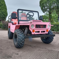 Mini jeep 2 places, moteur chinois, jeep à essence, go-kart, mini véhicules à essence pour adultes, voitures, buggy électrique, mini jeep