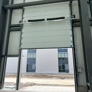 <span class=keywords><strong>Porte</strong></span> <span class=keywords><strong>sectionnelle</strong></span> industrielle automatique à levage vertical, <span class=keywords><strong>porte</strong></span> <span class=keywords><strong>de</strong></span> <span class=keywords><strong>garage</strong></span> étanche, panneau sandwich isolé, entrée d'entrepôt - Product Image 6