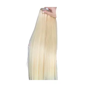 Machine Weft Natural Straight Hair Extensions Bulk Sale Virgin Hair Beauty And Personal Care From Vietnam Manufacturer