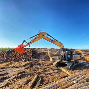 Machinerie forestière, grappin rotatif pour bois, PC200 210 245 256, excavatrice, grappin hydraulique pour bois - Product Image 2