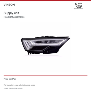 Conjunto de Faros Delanteros para Audi A6L 2019-2023 Configuración fotografiada - Product Image 4