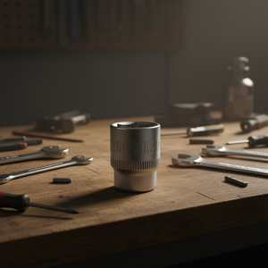 <b>Socket</b> 235 1/4 X Drive Size L Length b Depth Metric Tool - Product Image 3