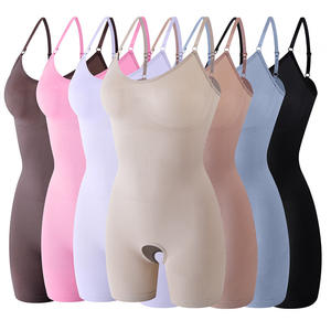 Venta al por mayor de fajas de control de barriga de las mujeres de alta compresión de una pieza de talla grande Body de cuerpo completo sin costuras Fajas - Product Image 4