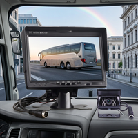 IPoster 7in HD couleur TFT LCD moniteur numérique IP68 large écran vue arrière caméra de recul pour voiture CCD Kit de capteur d'image