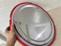 Vente directe usine : Ensemble de chariots d'hôtel 3/5 pièces, baril isotherme et seau à glace en plastique et acier rouge 4-7-15-30-60L