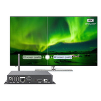 Boîte de publicité Android WIFI intégrée 2K/4K Ultra HD Distribution d'informations télécommande boîte de lecteur d'écran partagé Intelligent